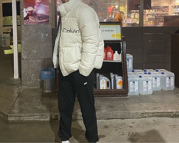 xl Beden orijinal Calvin Klein mont