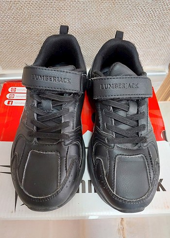 lumberjak siyah erkek çocuk spor ayakkabı - Görsel 5