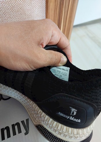 Tonny Black Siyah Gri Erkek Spor Ayakkabı - Görsel 5