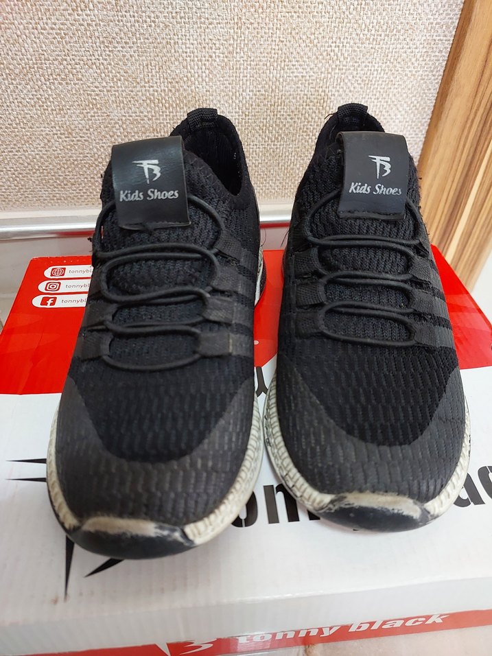 Tonny Black Siyah Gri Erkek Spor Ayakkabı - Görsel 4