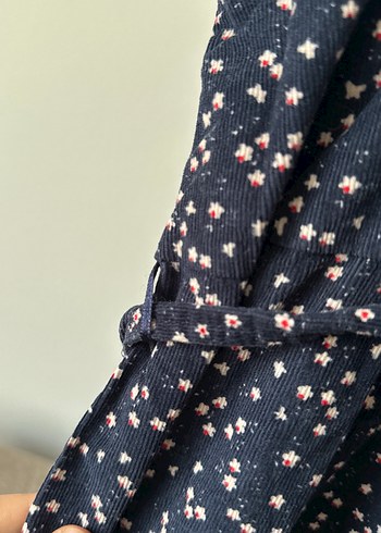 Lacivert Hamile Elbisesi - Görsel 3