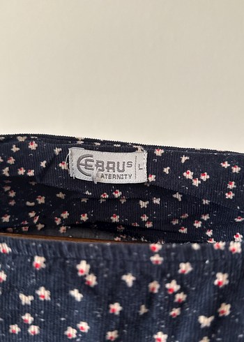 Lacivert Hamile Elbisesi - Görsel 2