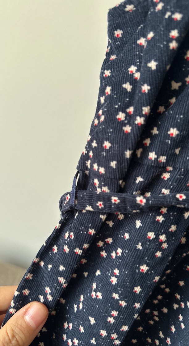 Lacivert Hamile Elbisesi - Görsel 3