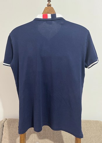 U.S. POLO Lacivert Polo Yaka Erkek Tişört - Görsel 6