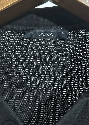 AVVA Erkek Siyah Pamuklu Polo Tişört - Görsel 2