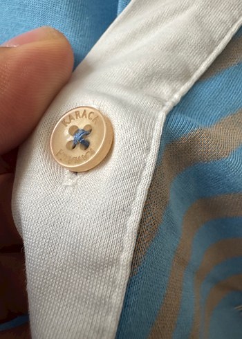 KARACA Mavi Düğmeli Kısa Kollu Erkek Polo Tişört - Görsel 6