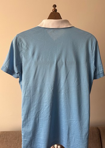 KARACA Mavi Düğmeli Kısa Kollu Erkek Polo Tişört - Görsel 4