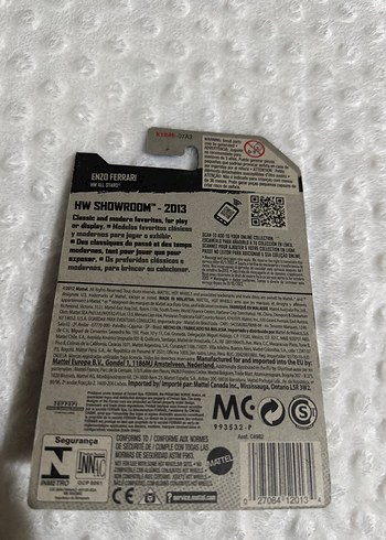 Enzo Ferrari Hot Wheels 2012 - Görsel 2