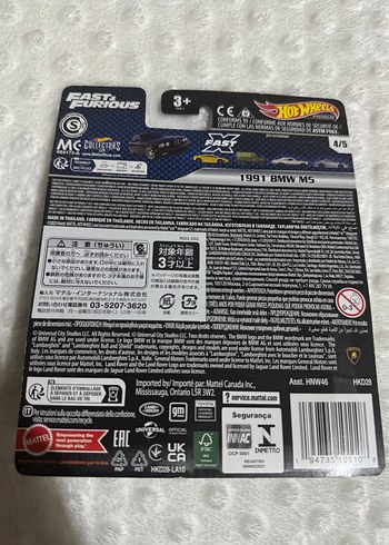 1991 BMW M5 Hot Wheels - Görsel 2