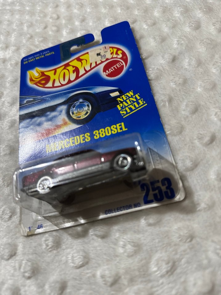 Hot Wheels Mercedes 380SEL 1991 - Görsel 2