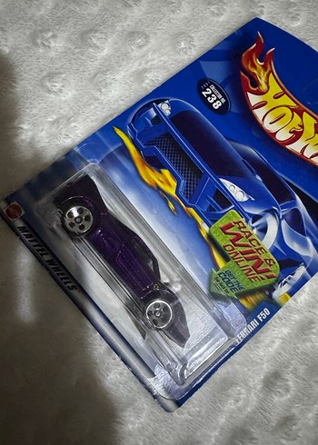 Mor Hot Wheels Ferrari f50 2001 - Görsel 2