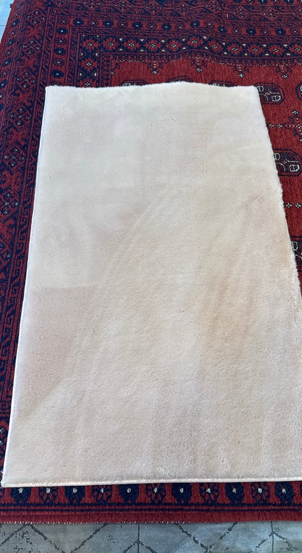 Pembe peluş klozet takımı - Görsel 2