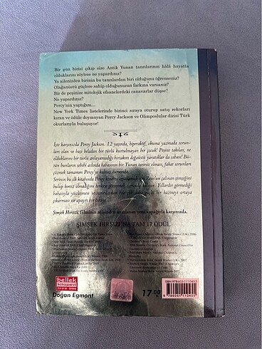 Beden Renk Percy Jackson ve Olimposlular - Şimşek Hırsızı / Rick Riordan