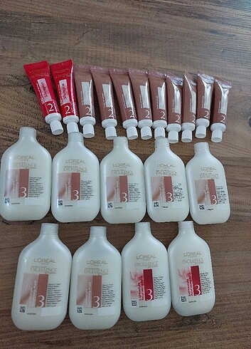 Loreal paris excellence saç kremi ve şampuan