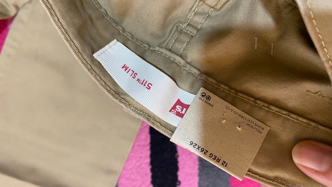 Bej Slim Fit Keten Pantolon — görsel 4/4