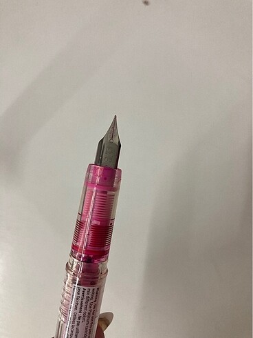Beden steelpen dolma kalem pembe