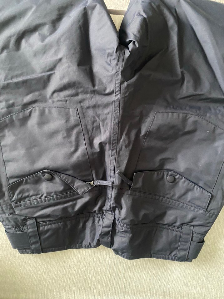 Gri Biker Tarzı  Kayak Pantolonu - Görsel 4