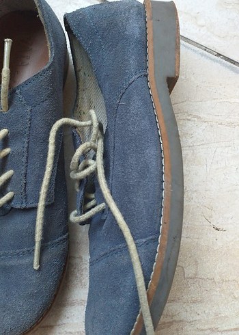 Gri Mavi Vintage Erkek Ayakkabısı - Görsel 2