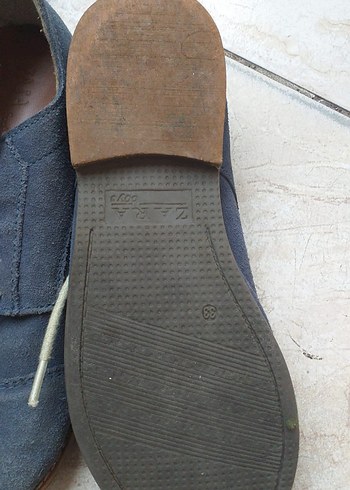 Gri Mavi Vintage Erkek Ayakkabısı - Görsel 4