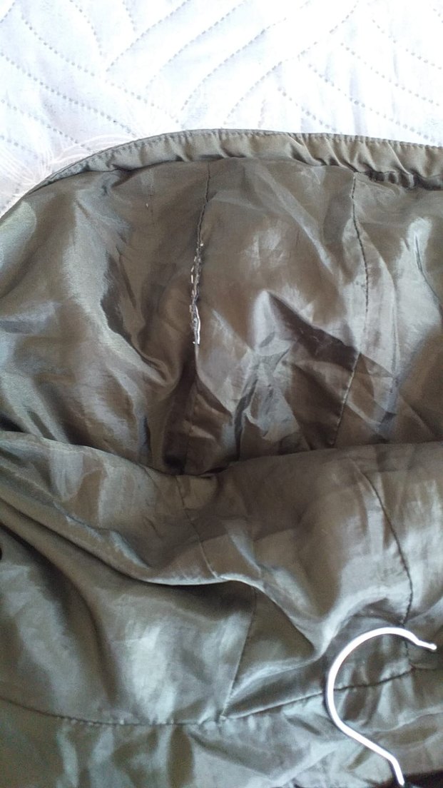 Gri Kadın Midi Kışlık Fermuarlı Mont - Görsel 4