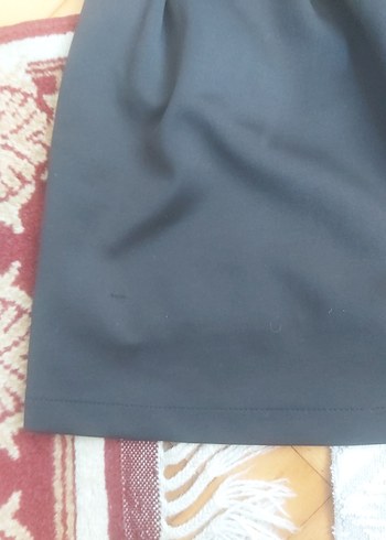 Siyah Mini Pilili Kadın Etek - Görsel 3