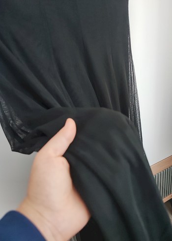 Diğer Kadın Siyah tül Uzun Etek