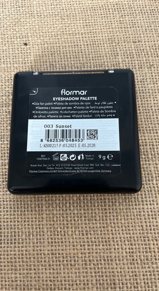 Flormar Koyu Bej Göz Farı Paleti - Görsel 3