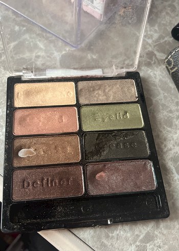 Koyu Tonlarda 8 Renkli Göz Farı Paleti wetn wild coloricon - Görsel 3