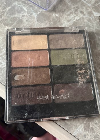 Koyu Tonlarda 8 Renkli Göz Farı Paleti wetn wild coloricon - Görsel 2