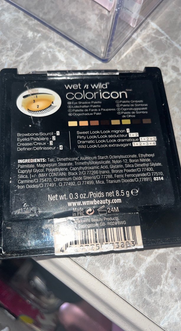 Koyu Tonlarda 8 Renkli Göz Farı Paleti wetn wild coloricon - Görsel 4