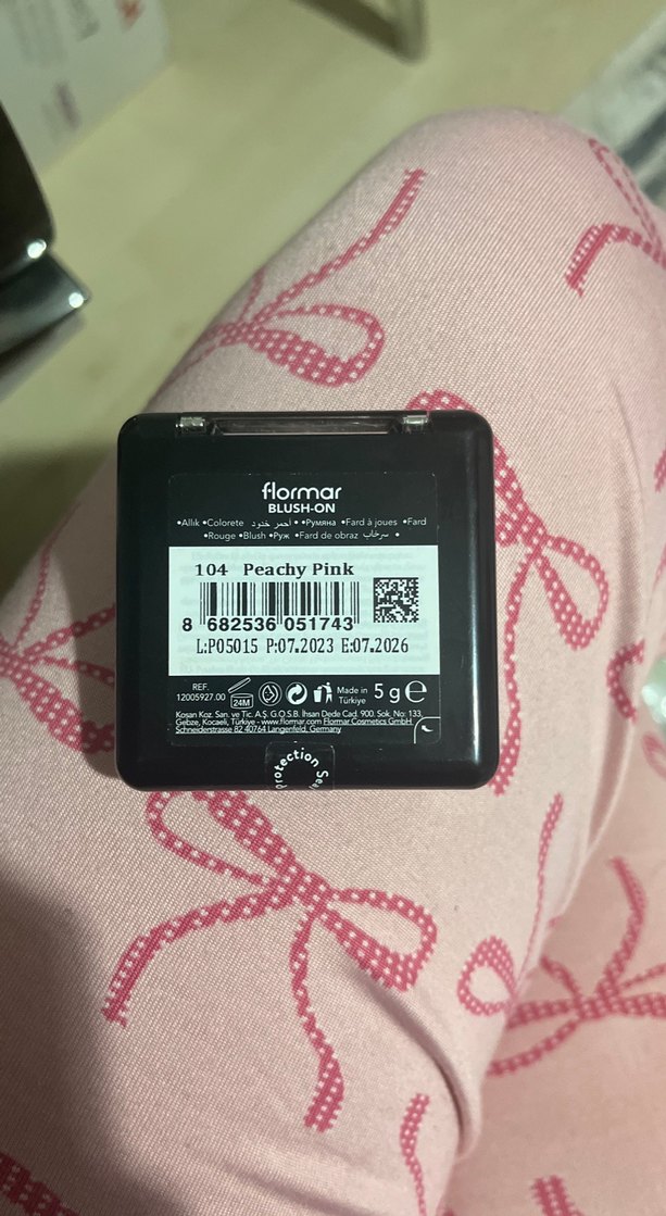 Flormar 104 peachy pink allık - Görsel 2