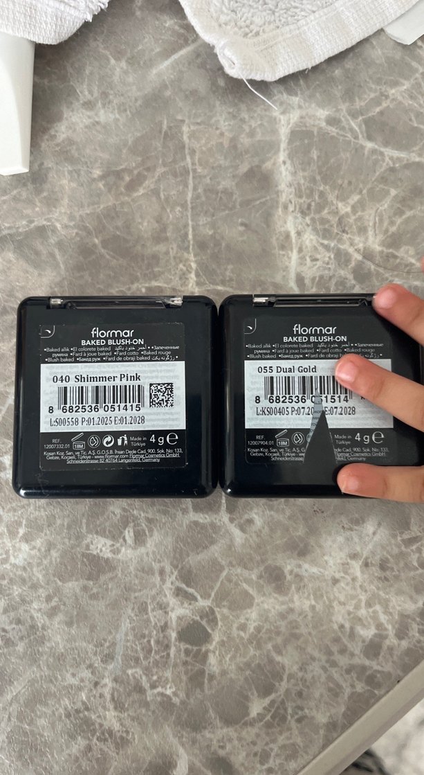 Flormar Koyu Pembe Allık ve ışıltılı bronzer - Görsel 2