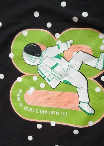 Düğmeli Siyah Erkek Sweatshirt - Görsel 2