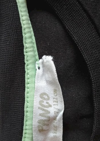 Düğmeli Siyah Erkek Sweatshirt - Görsel 3