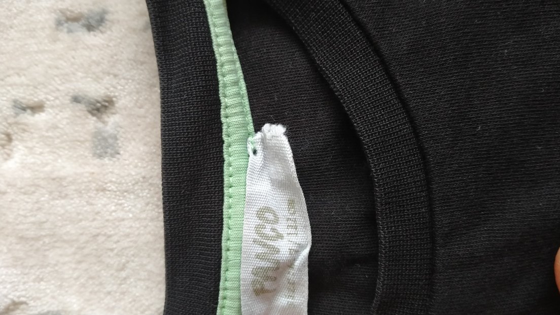 Düğmeli Siyah Erkek Sweatshirt - Görsel 3