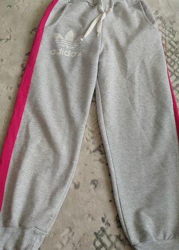 Kız Çocuk Gri Baskılı Eşofman Altı - Görsel 5