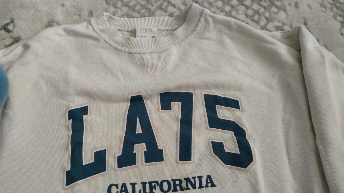 Baskılı Pamuklu Kız çocuk Sweatshirt - Görsel 2