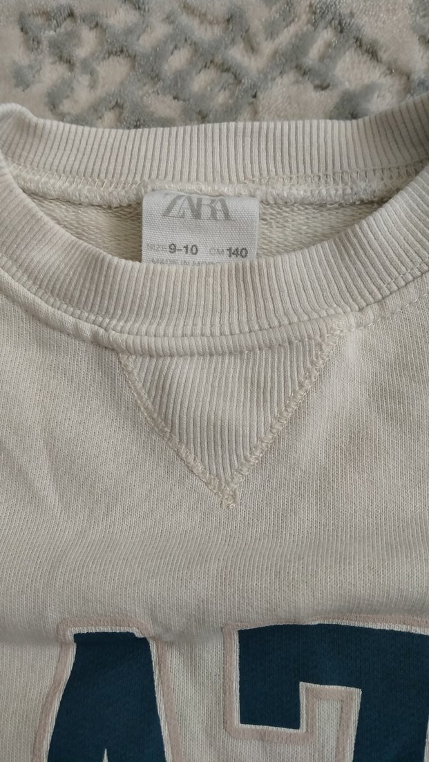 Baskılı Pamuklu Kız çocuk Sweatshirt - Görsel 3