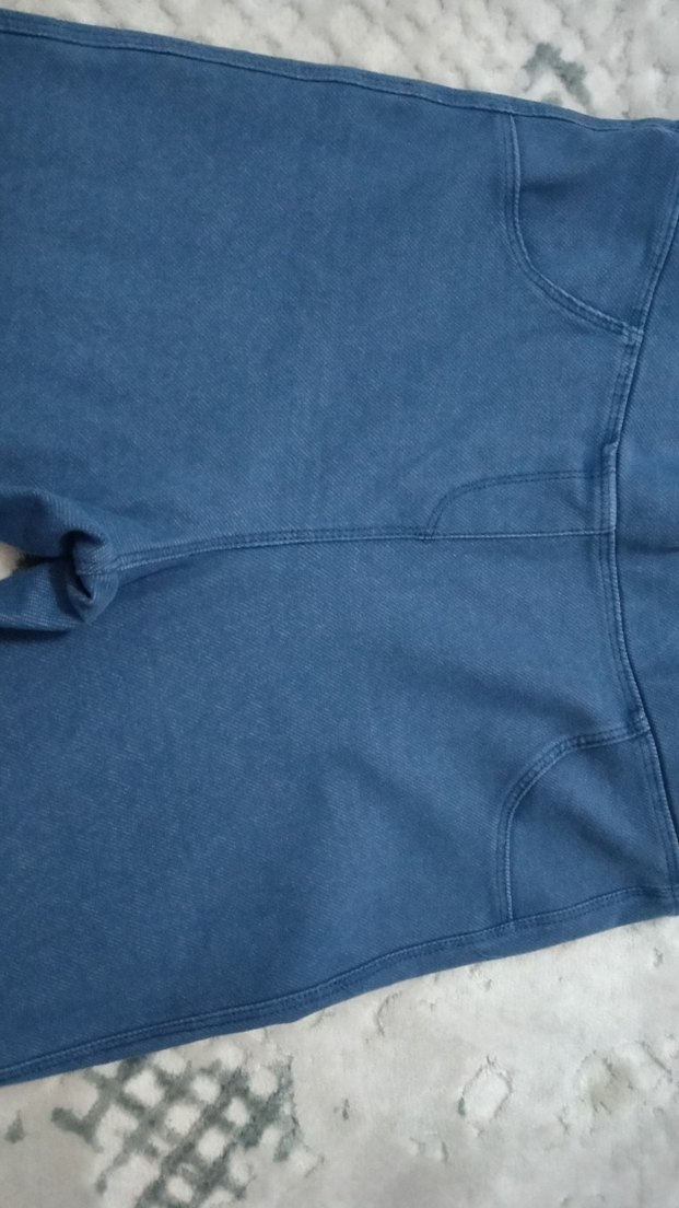 LC Waikiki Düğmeli Mavi çocuk  tayt - Görsel 3