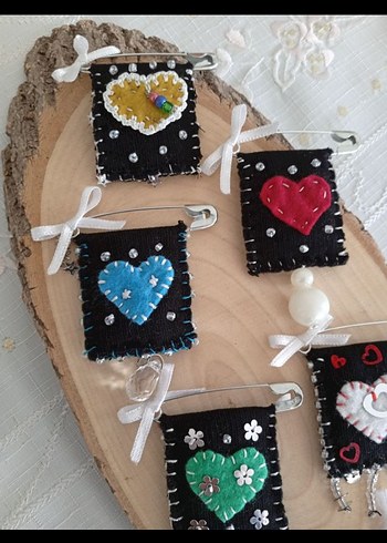 Aşk Tılsımı Broşlar - Görsel 2