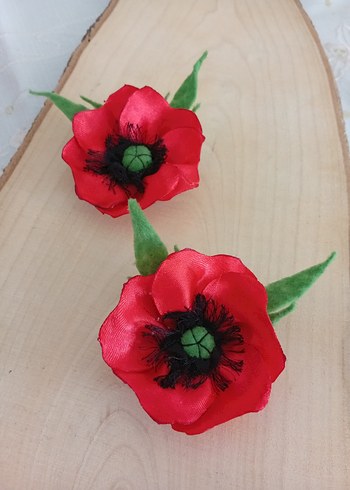 Gelincik Broş - Görsel 2