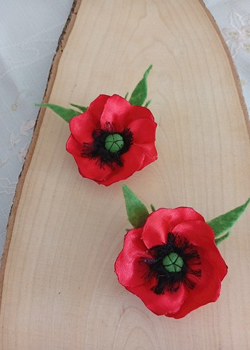 Gelincik Broş - Görsel 4