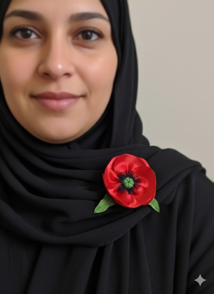 Gelincik Broş - Görsel 5