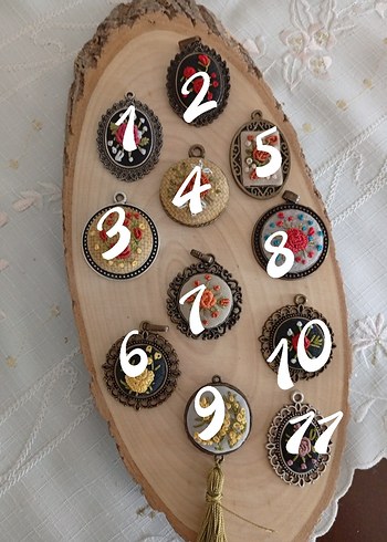 El işlemeli Kolyeler - Görsel 2