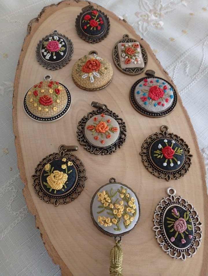 El işlemeli Kolyeler - Görsel 3