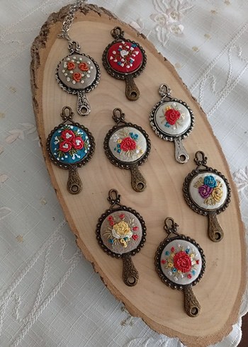 El işlemeli Kolye ler - Görsel 2