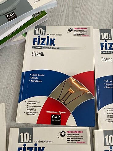  Çap yayınları fizik 10. Sınıf fasikül