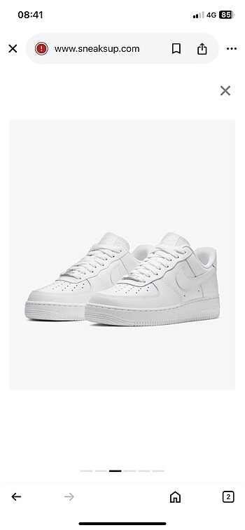 36,5 Beden Nike Air Force
