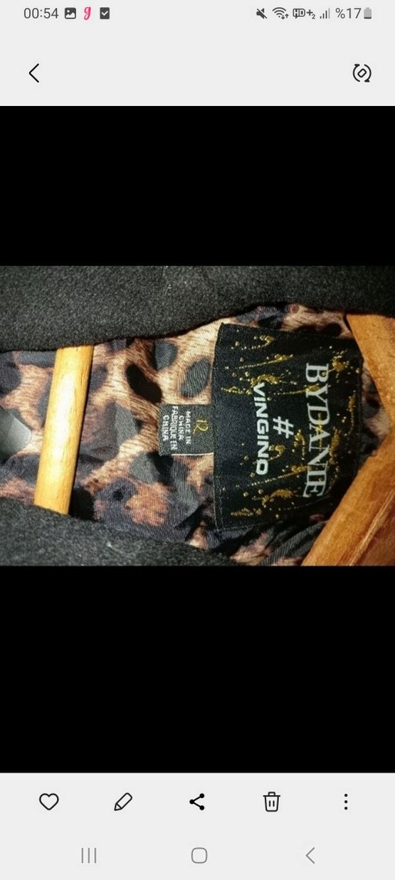 Vingino Siyah Düğmeli yün Kadın Blazer - Görsel 2