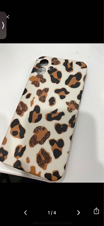 Iphone 12 Leopar Desenli Kılıf